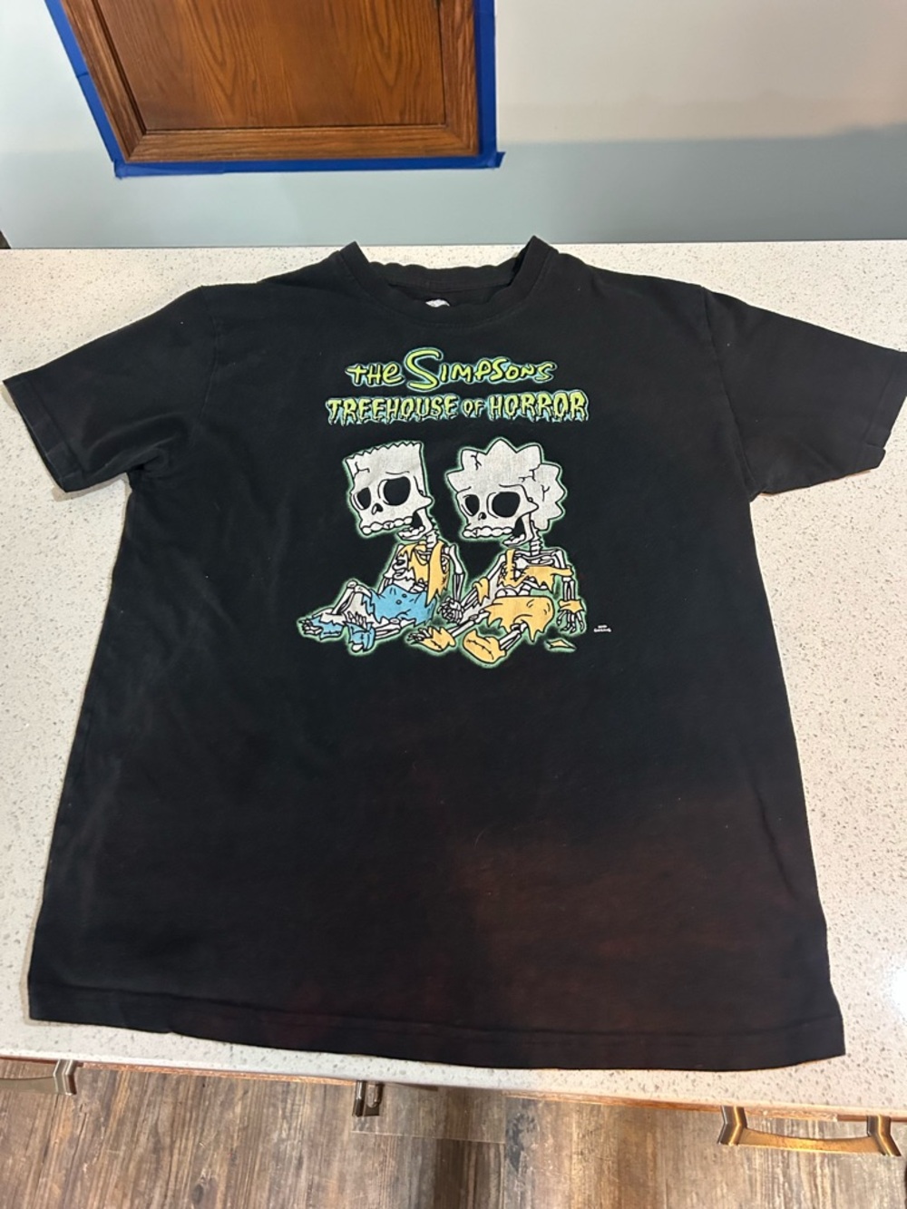 The Simpsons Kids' Black 'Treehouse of Horror' Graphic Tee